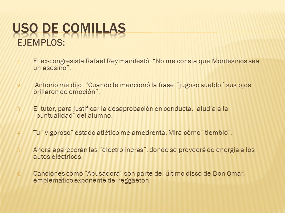 Ejemplos De Citas Textuales Con Comillas Nuevo Ejemplo